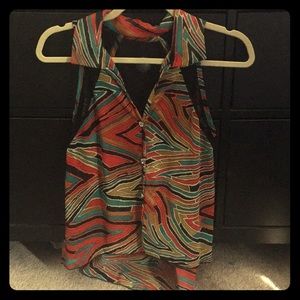 Sheer flowy top going up for sale!